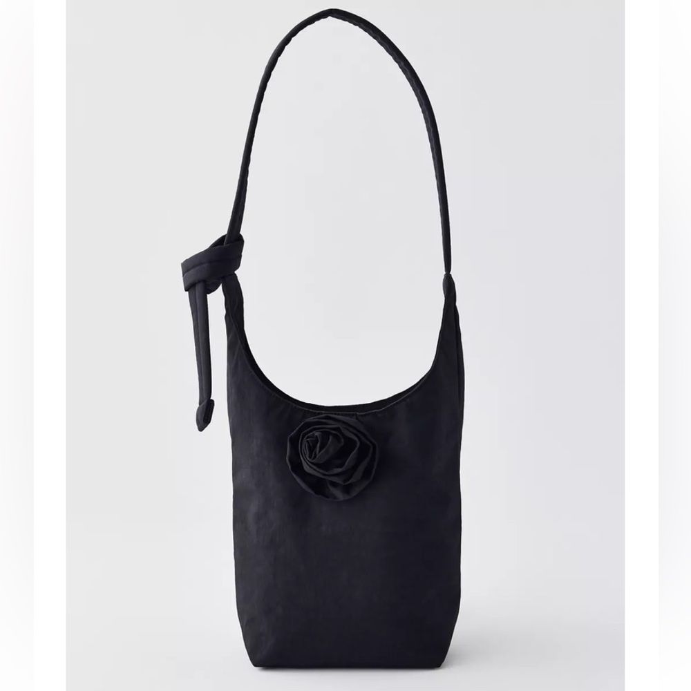 BAGGU Exclusive Rosette Small Nylon Sling Bag NWT - Picture 2 of 8